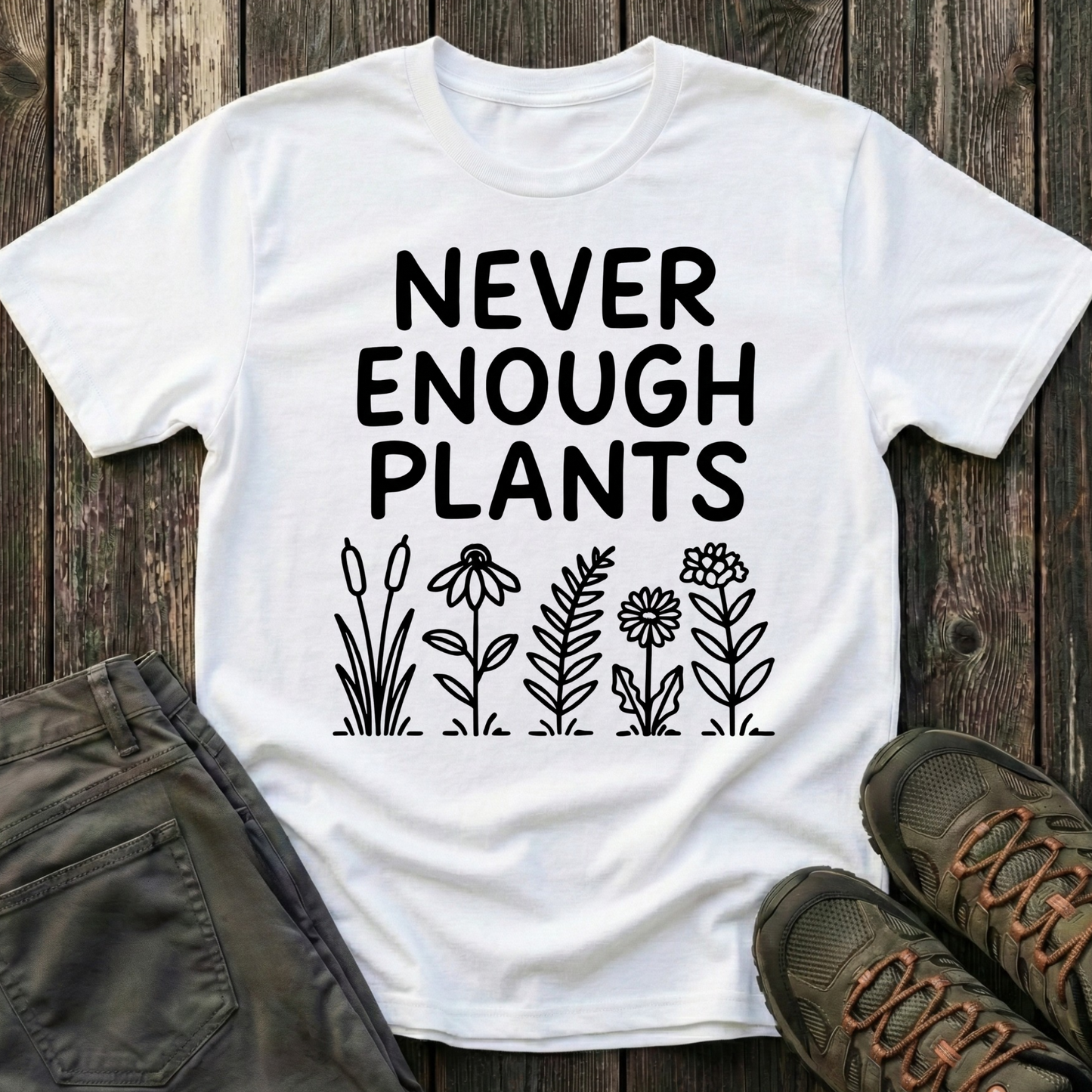 Never Enough Plants T-shirt