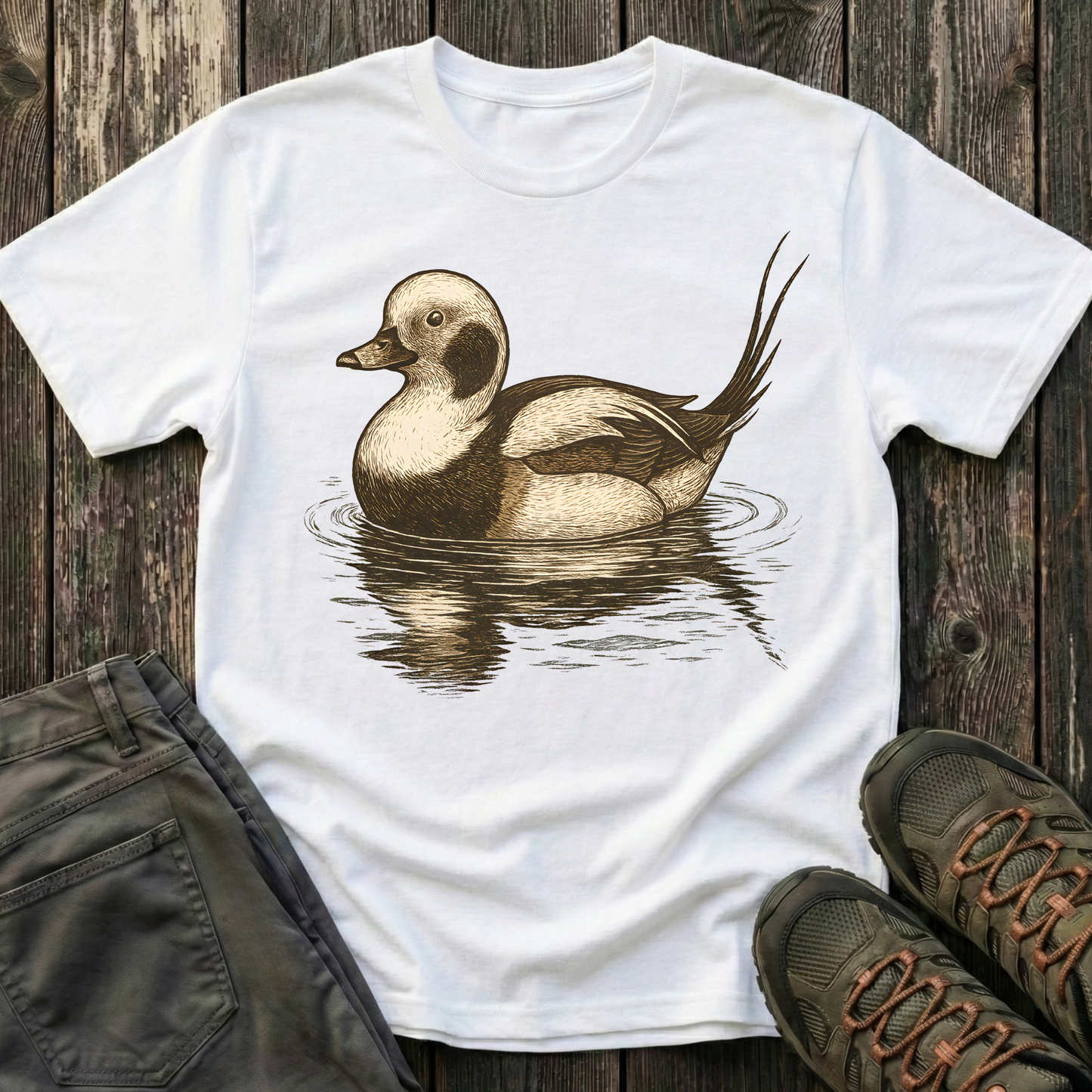 Duck Serenely Swimming T-shirt