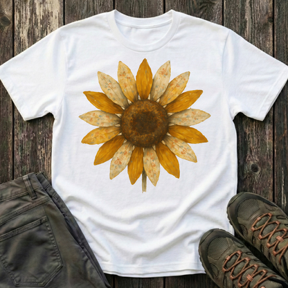 Sunflower Oil Print T-shirt