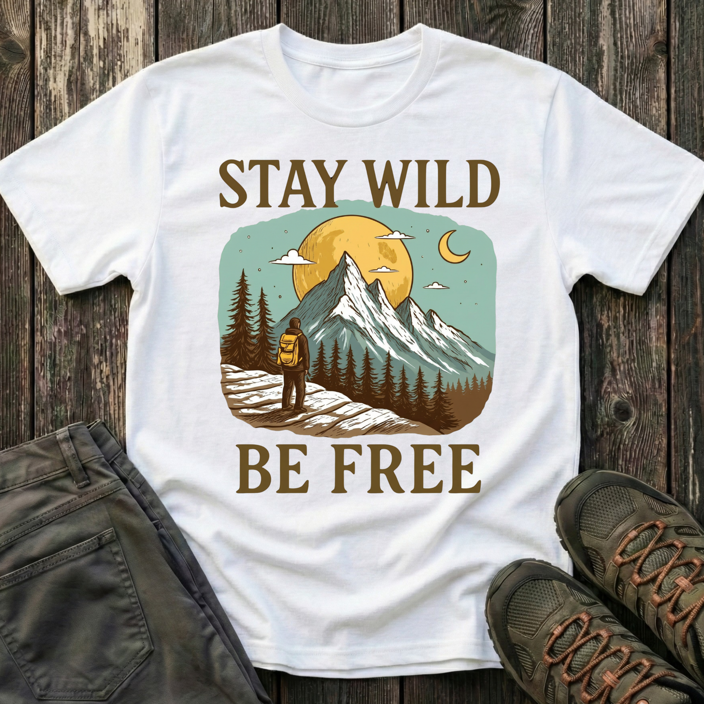 Stay Wild & Be Free Men's T-shirt
