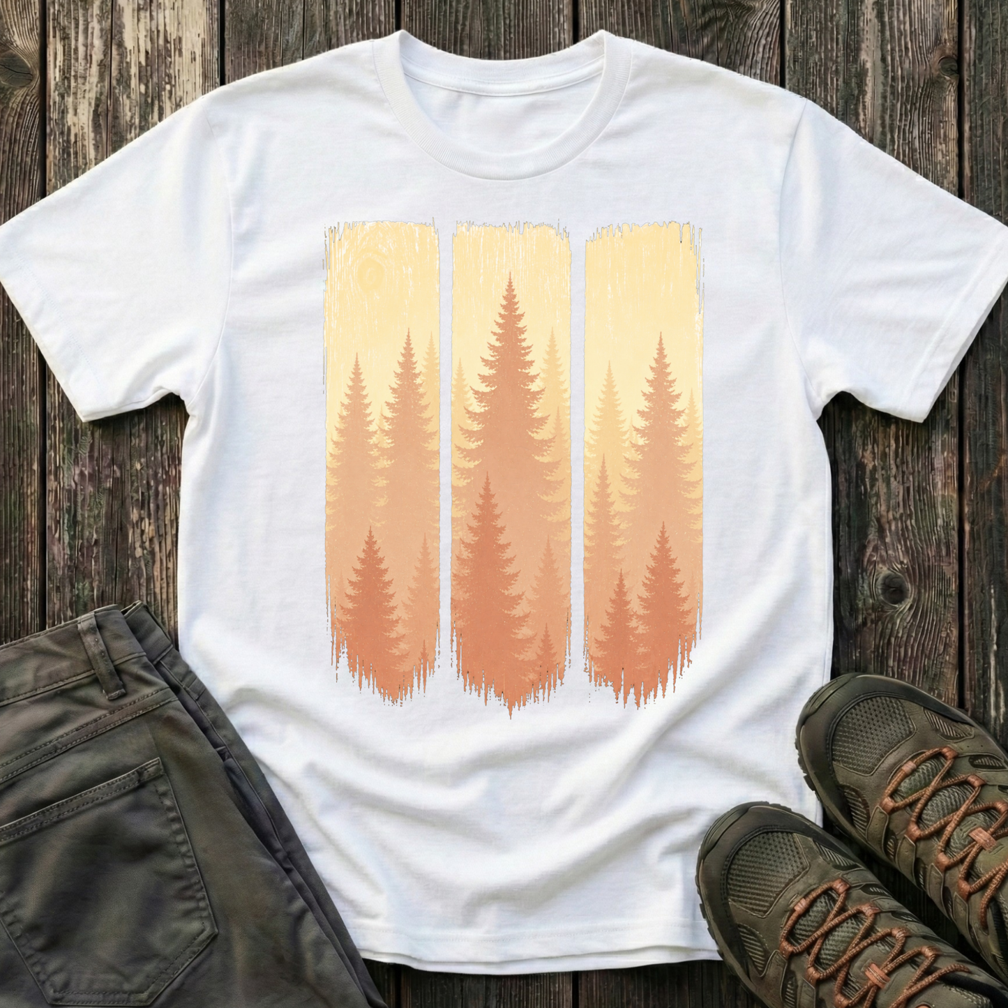 Sunset Brushstrokes T-shirt