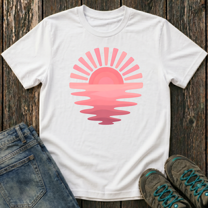 Children’s Melting Pink Sunset T-shirt