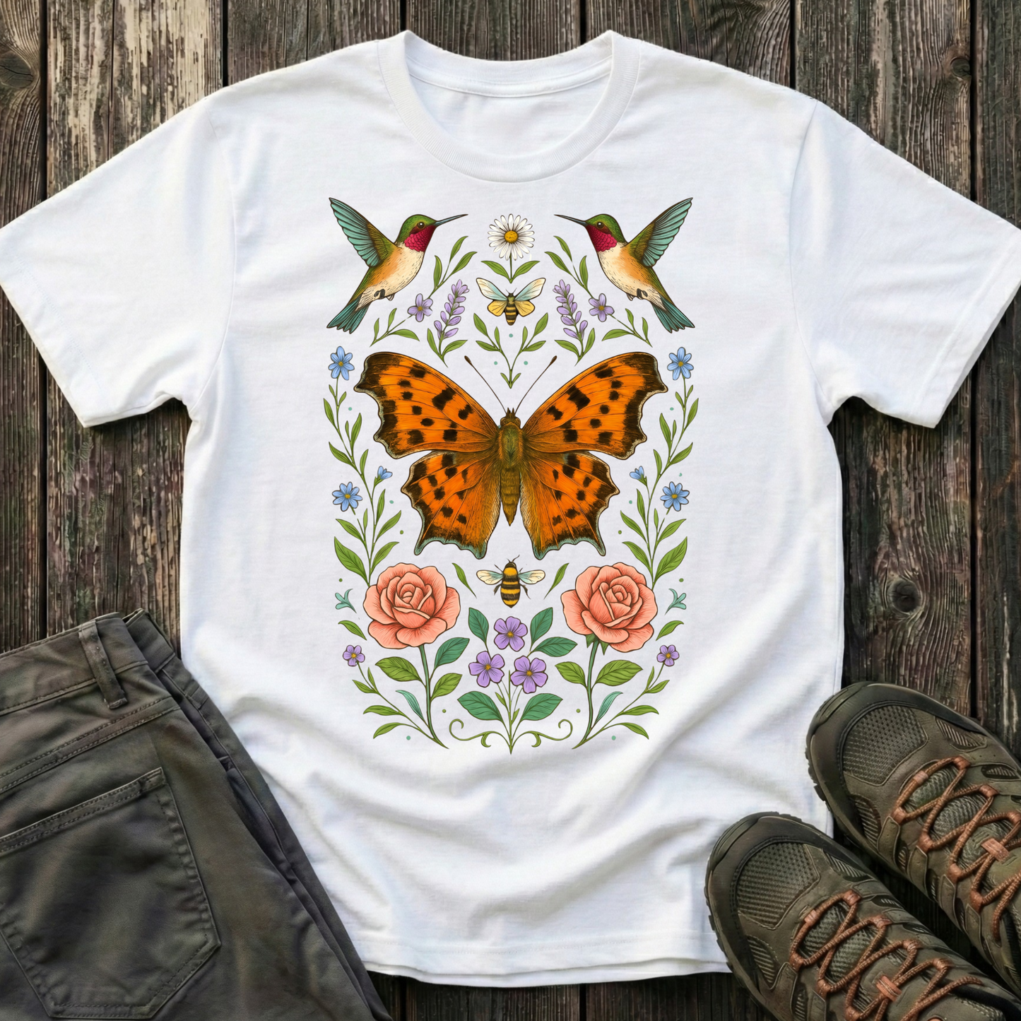 Butterfly and Friends T-shirt