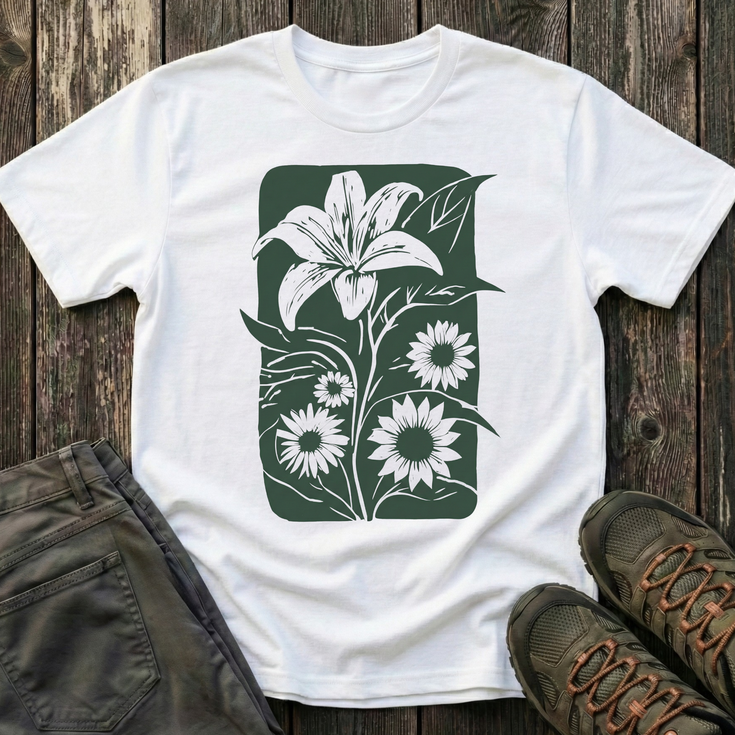 Lily and Friends Ink Print T-shirt