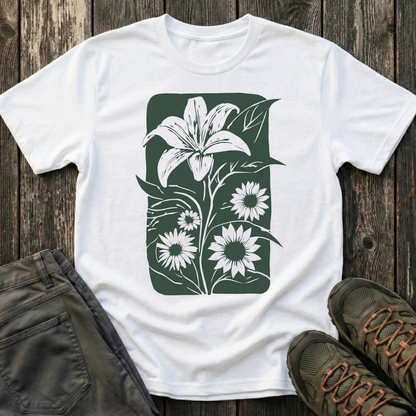 Lily and Friends Ink Print T-shirt