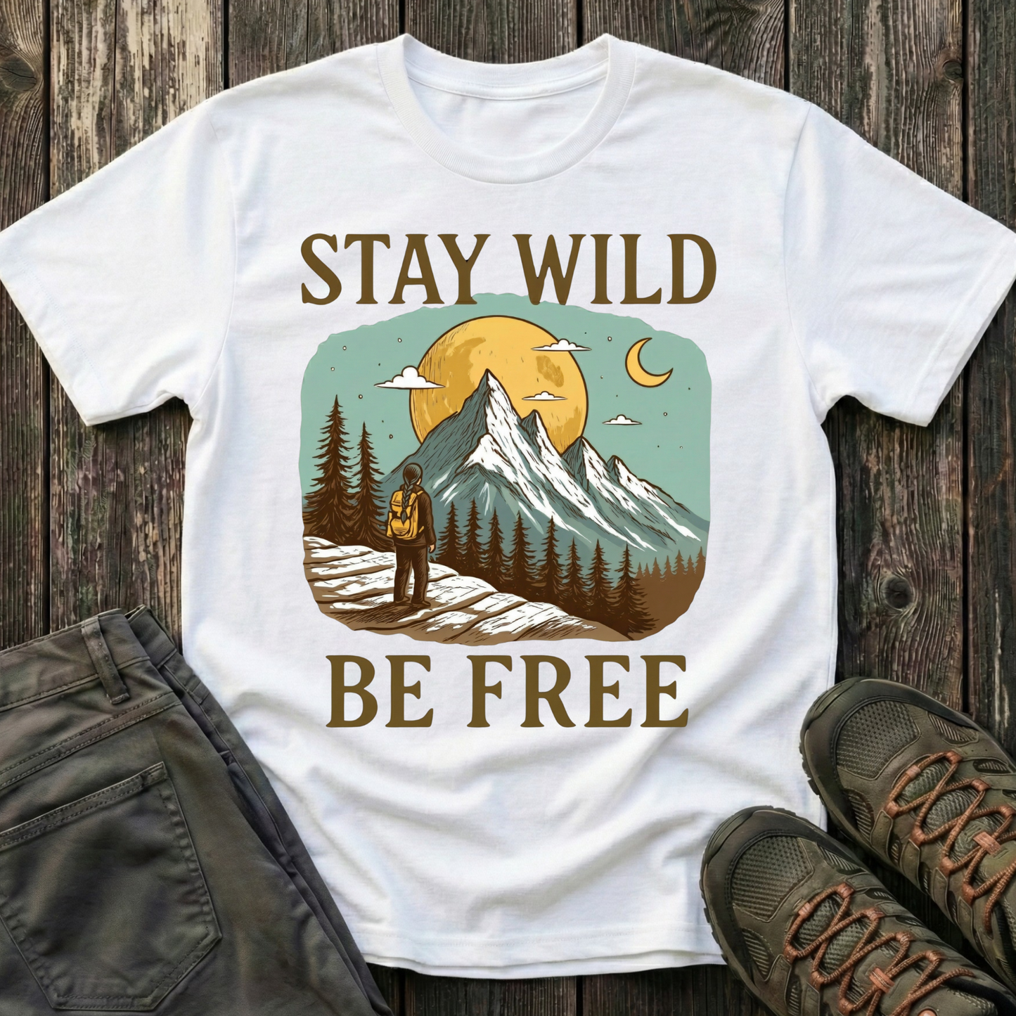 Stay Wild & Be Free Woman's T-shirt