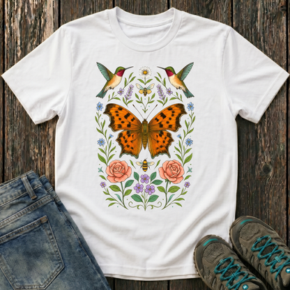 Children's Butterfly And Friends T-shirt