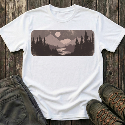 Vintage Moonlit Valley T-shirt